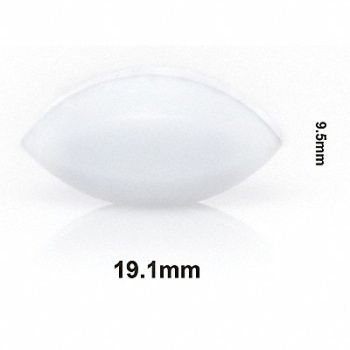 SP SCIENCEWARE SPINBAR STIR BAR PTFE EGGSHAPE 3/4X3/8, 6XPA4