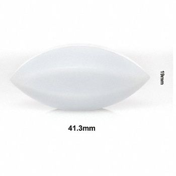 SP SCIENCEWARE STIR BAR PTFE EGG-SHAPED 1-5/8X3/4, 6XPA9