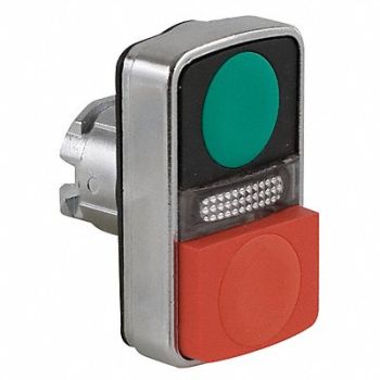 SCHNEIDER ELECTRIC Multi-Head Push Button Illum 22mm Chrome, 6XTG1