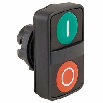 SCHNEIDER ELECTRIC Non-Illum Push Button I/O Green/Red, 6XTG4