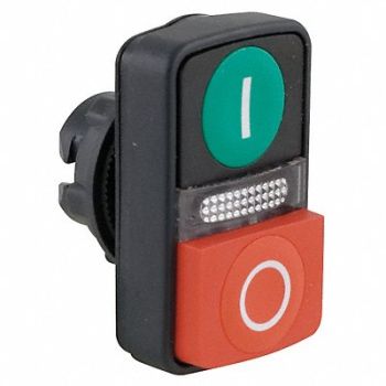 SCHNEIDER ELECTRIC Multi-Head Push Button Illum 22mm Plastc, 6XTG7