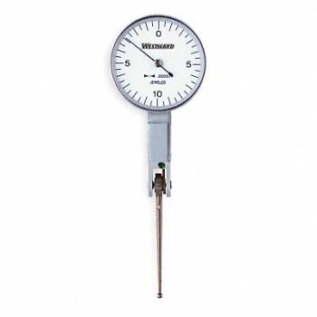 WESTWARD Test Indicator 1 In Dia 0.02 In, 6XU91