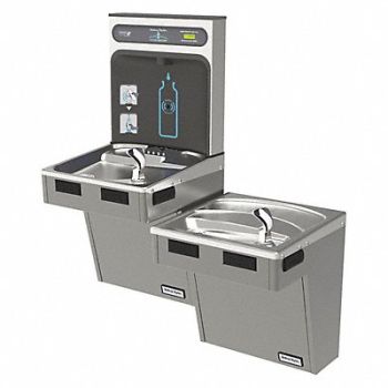 HALSEY TAYLOR Drinking Ftn w/ Bottle Filler H 46 1/4in, 6XUZ2