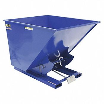 VESTIL Self-Dump Hopper Heavy Duty 2 cu yd. 6K, 44PX61