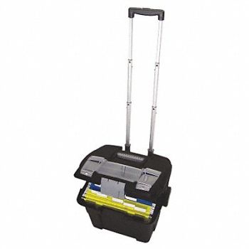 STOREX Mobile File Storage Box Letter 14-1/4x15, 6XWF9