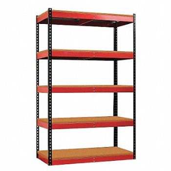HALLOWELL Shelving Unit 24x78x48in Strtr, 6XXY2