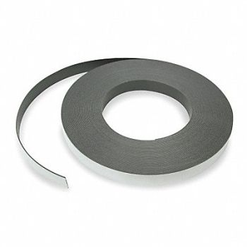 GRAINGER APPROVED Magnetic Strip 100 ft L 1 W, 6XY45