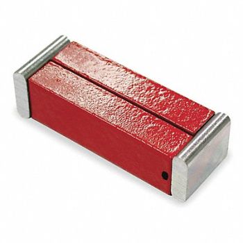GRAINGER APPROVED Alnico 5 Bar Magnet 0.4 lb Pull PK2, 6XY75