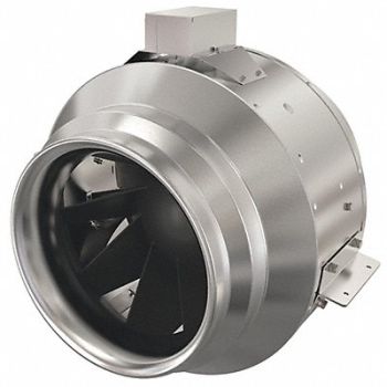 FANTECH Steel 20 D 18.8 H 19.8 W Inline Duct Fan, 6XZ78