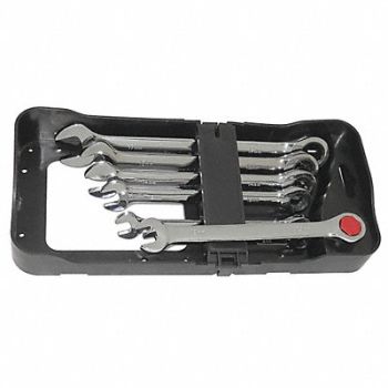 WESTWARD Combo Wrench St CV Steel Chrome Standard, 6XZ89