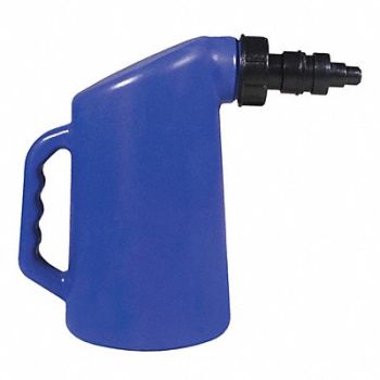 FUNNEL KING Battery Filler with Nozzle Blue 1 2 qt, 6Y813