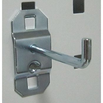 GRAINGER APPROVED G0529 Single Rod Pegboard Hook 2 1/2 in L PK5, 6YB87
