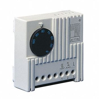 RITTAL Hygrostat 24-230V DIN Rail Mounting, 6YDK6