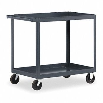 GRAINGER APPROVED Utility Cart 1 200 lb Steel, 6YE48