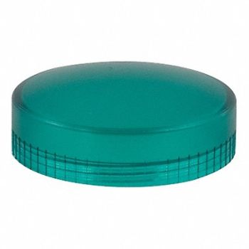 SCHNEIDER ELECTRIC Pilot Light Lens 22mm Green, 6YEN8