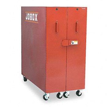 CRESCENT JOBOX Jobsite Cabinet 63 1/2 in Brown, 6YG48