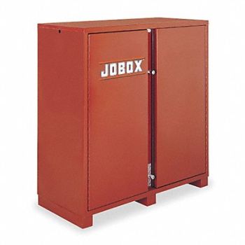 CRESCENT JOBOX Jobsite Cabinet 61 in H Brown, 6YG49
