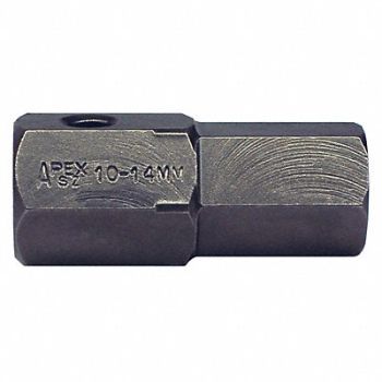 APEX Torsion Bit Metric 5/8 Hex 14mm 1-9/16, 6YNX4