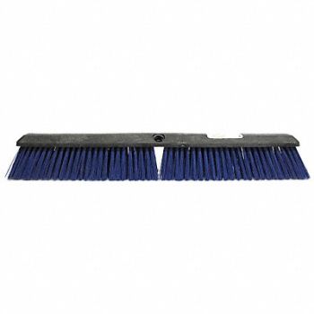 TOUGH GUY Floor Brush Head Threaded 24 Sweep Face, 6YTC5