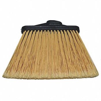 TOUGH GUY Floor Brush Head Threaded 9 Sweep Face, 6YTD1