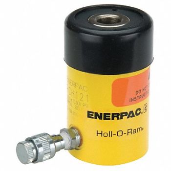 ENERPAC Hollow Hyd Ram 1-5/8 Stroke 12 ton, 6Z269