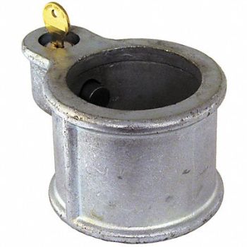 BUYERS PRODUCTS King Pin Lock Zinc Plated Clear, 6ZAN5