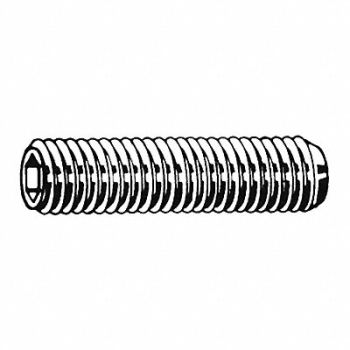 GRAINGER APPROVED ScktStScrw Cup Pt Type #6-32 PK100, 6ZU51