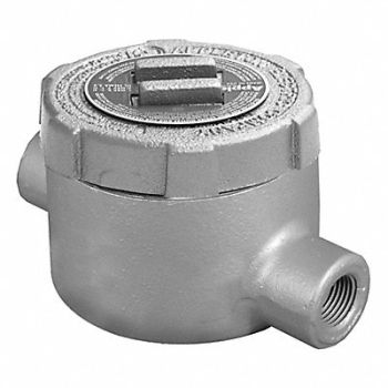 APPLETON ELECTRIC Conduit Outlet Body Iron Trd Sz 3/4in, 6ZED9
