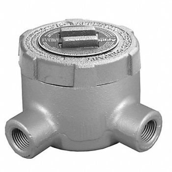 APPLETON ELECTRIC Conduit Outlet Body Iron Trd Sz 3/4in, 6ZEE2