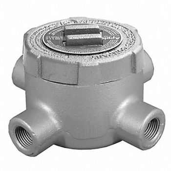 APPLETON ELECTRIC Conduit Outlet Body Iron Trd Sz 3/4in, 6ZEF1