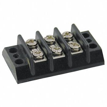 GRAINGER APPROVED Terminal Strip 20 A 22 AWG 12 AWG, 6ZEG7