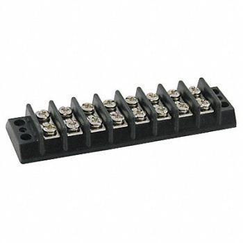 GRAINGER APPROVED Terminal Strip 20 A 22 AWG 12 AWG, 6ZEH2