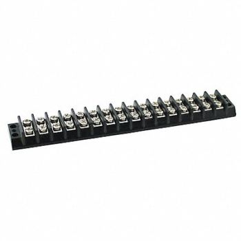 GRAINGER APPROVED Terminal Strip 20 A 22 AWG 12 AWG, 6ZEH7