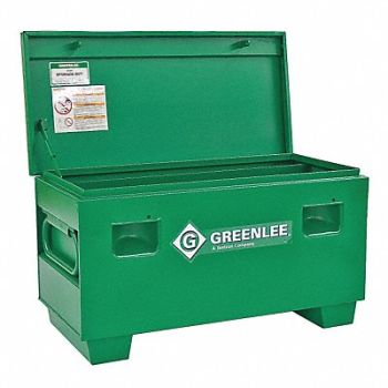 GREENLEE Jobsite Chst 42 in.Wx20 in.Dx20 in.H Grn, 6ZEZ3
