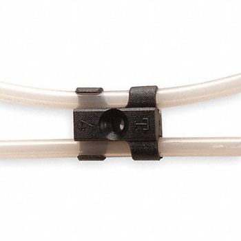 GRAINGER APPROVED TClip Fastener 2Channel 1 Max OD PK25, 6ZF10