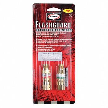 HARRIS 88-5 FBT Flashback Arrestor Set, 6ZFA5