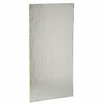 JOHNS MANVILLE Duct Insulation 1-1/2 x 24 x 48, 6ZKL2
