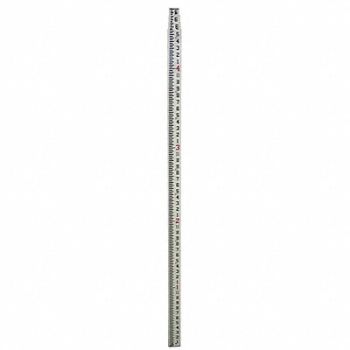 JOHNSON Telescoping Leveling Rod Rect 16 ft, 6ZTL5