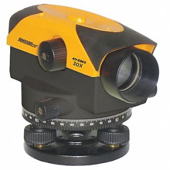 JOHNSON Automatic Level Optical 30X 400 ft., 6ZTN6