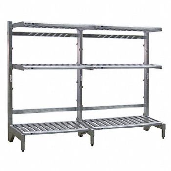 NEW AGE CntlvrRk Almnm 21 inx72 inx120 in, 6ZUA8