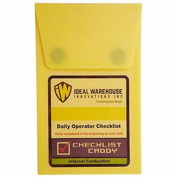 IDEAL WAREHOUSE INNOVATIONS INC. Replacement Checklist Book 7 1/4 dia PK5, 794LK5
