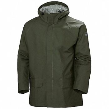 HELLY HANSEN Rain Jacket Unrated Green 6XL, 21XY24