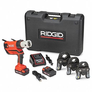 RIDGID Cordless Press Tool Kit Max Pipe Size1in, 792UZ1