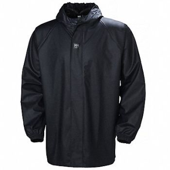 HELLY HANSEN D7616 Rain Jacket Unrated Blue 4XL, 10W967