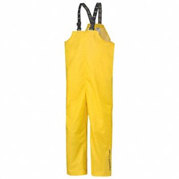 HELLY HANSEN Rain Bib Overall Unrated Yellow 6XL, 21XY75