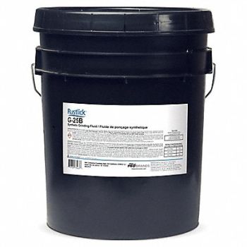 RUSTLICK Coolant Pail Yellow Orange 5 gal., 48TR44