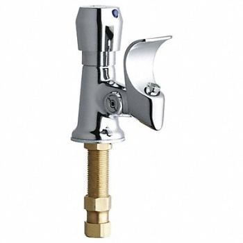 CHICAGO FAUCETS Drinking Fountain 1H Handle Push, 3TFH6