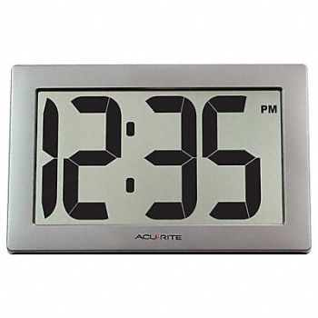 ACURITE Digital Wall Clock w/Intellitime, 51XJ63