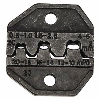 KLEIN TOOLS Crimper Die Non-Ins Open Barrel AWG 1, 759Y13