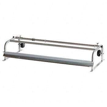 KEYSCO TOOLS Wall Mount Masker Silver W 36 In, 46D261
